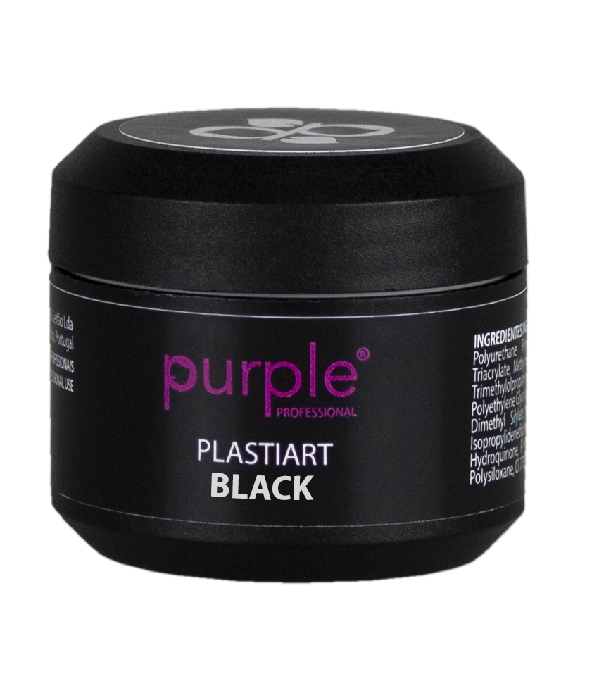 Plastiart Black - Pipa Cosmetics Purple Professional®
