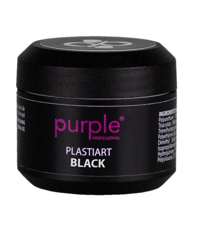 Plastiart Black - Pipa Cosmetics Purple Professional®