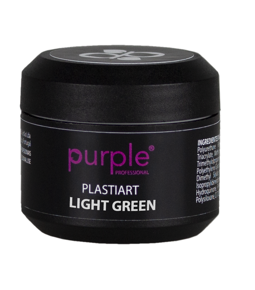 Plastiart Light Green - Pipa Cosmetics Purple Professional®