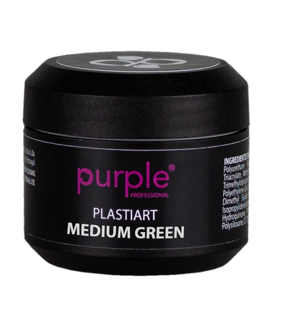 Plastiart Medium Green - Pipa Cosmetics Purple Professional®