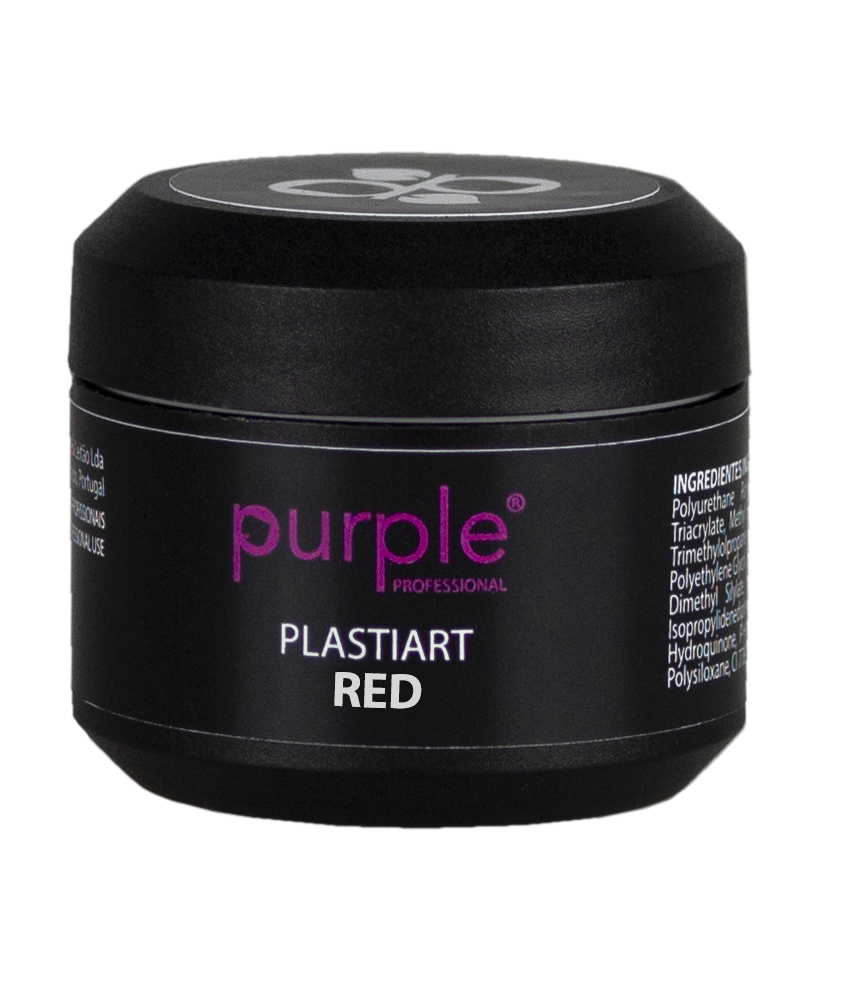 Plastiart Red - Pipa Cosmetics Purple Professional®