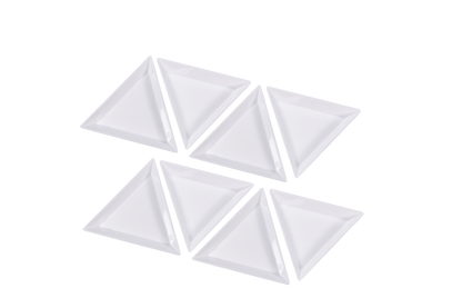 Plastic Triangules for Nail - Pipa Cosmetics Purple Professional® 