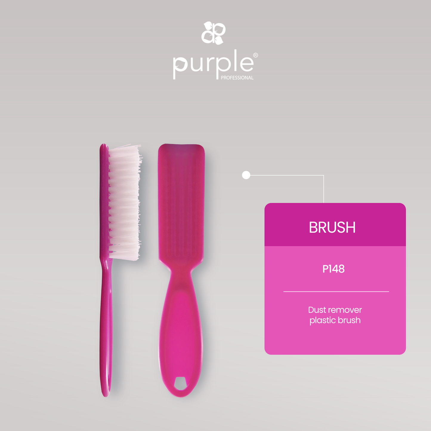 Powder Brush - Basic - Pipa Cosmetics Purple Professional®