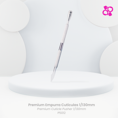 Premium Cuticle Pusher 1 130mm (japanese stainless steel) - Pipa Cosmetics Purple Professional®
