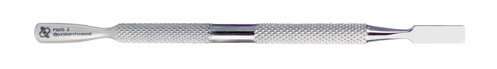 Premium Cuticle Pusher 2 130mm (japanese stainless steel) - Pipa Cosmetics Purple Professional®