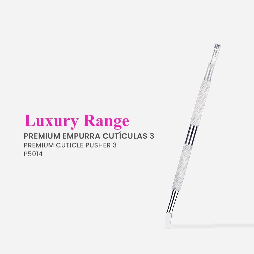 Premium Cuticle Pusher 3 130mm (japanese stainless steel) - Pipa Cosmetics Purple Professional®