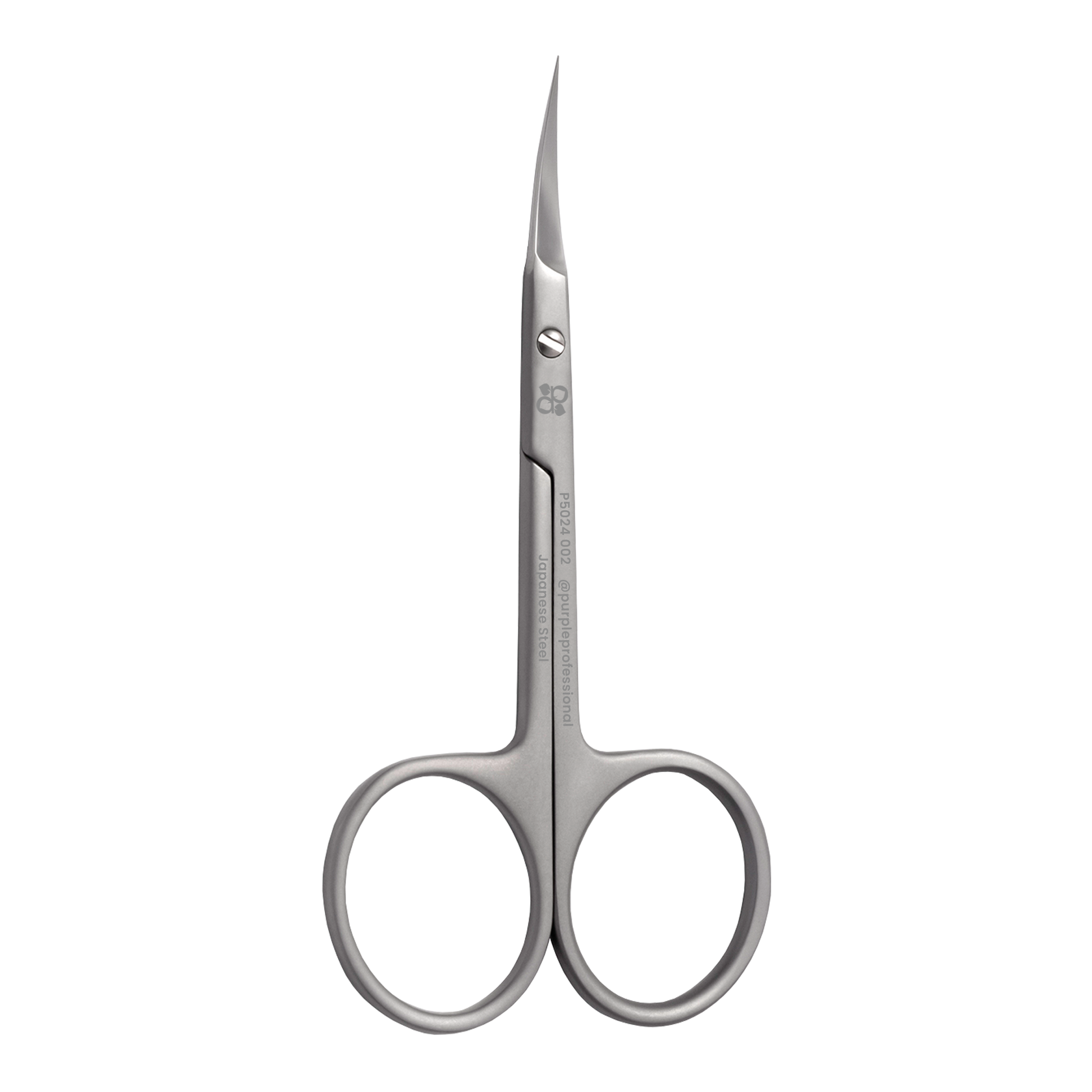 Premium Cuticle Scissor 002 96mm (japanese stainless steel) - Pipa Cosmetics Purple Professional®