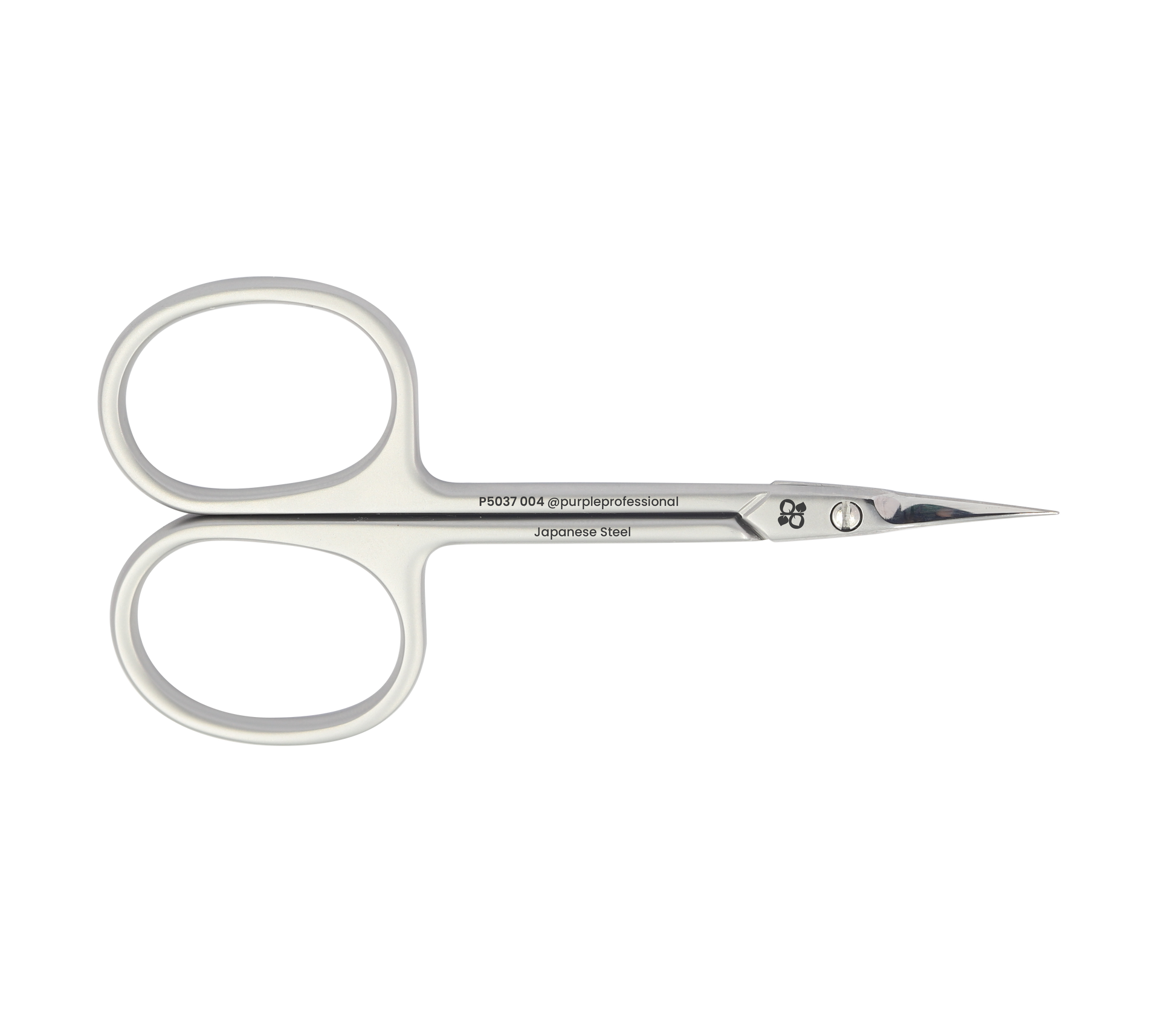 Premium Cuticle Scissor Left-Handed 004 89mm - Pipa Cosmetics Purple Professional®