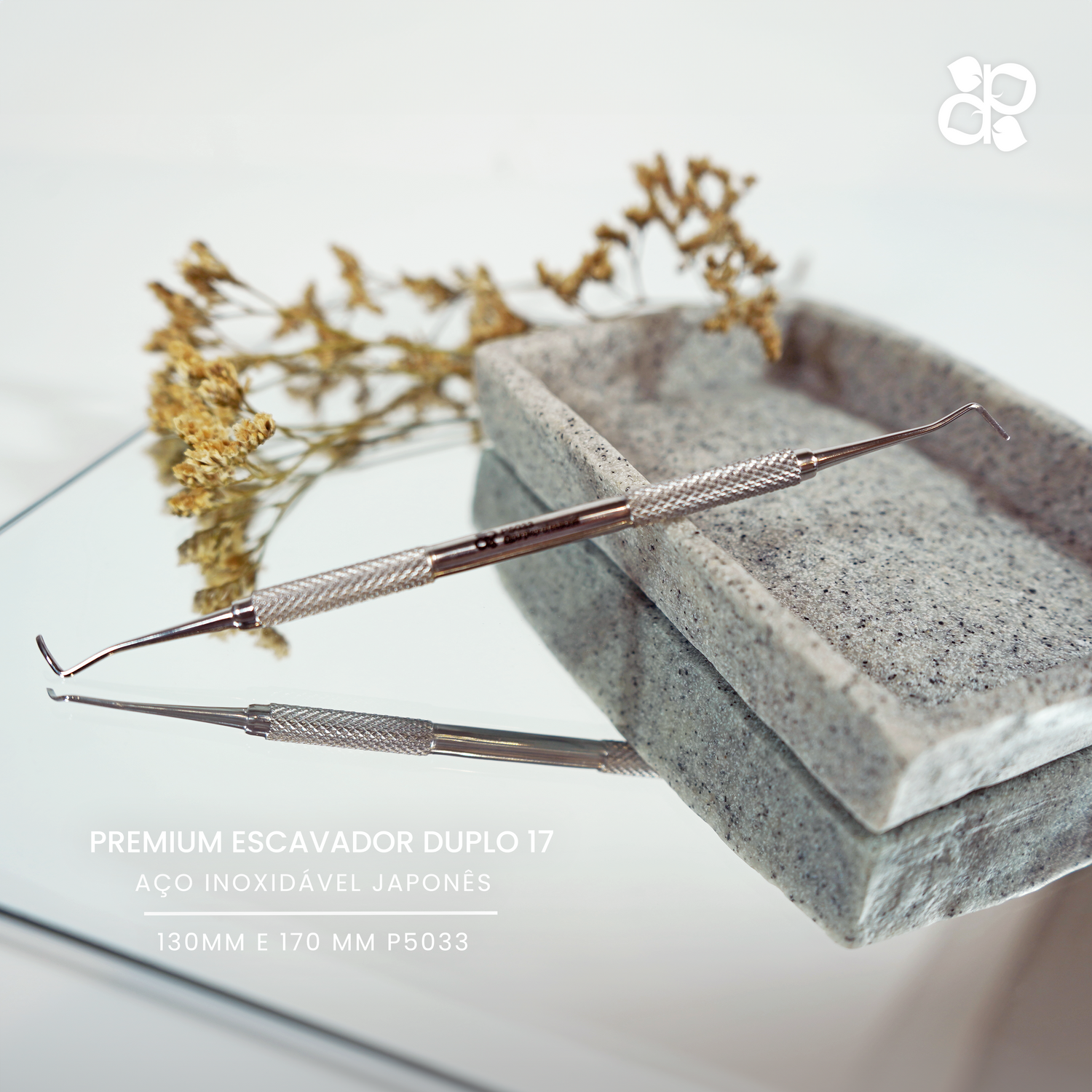 Premium Double Excavator 17 - 130mm and 170mm - Pipa Cosmetics Purple Professional® 