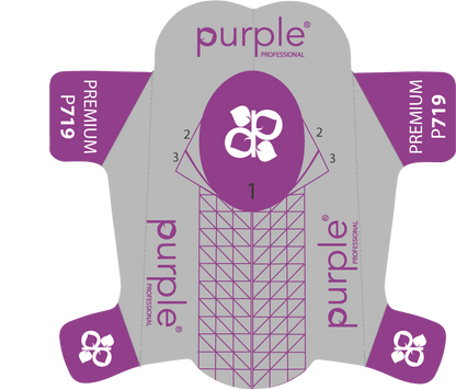 Premium Nail Forms - Pipa Cosmetics Purple Professional®
