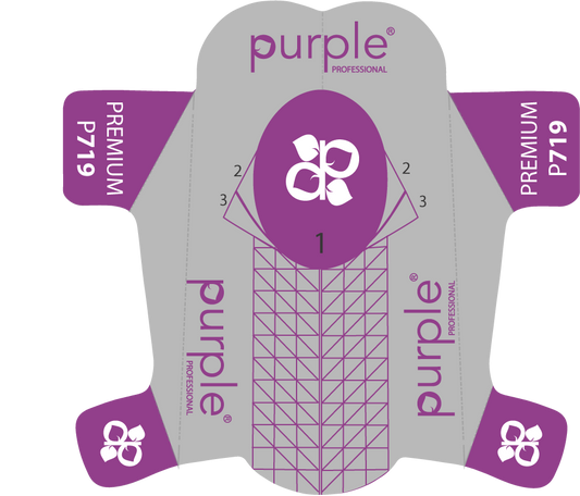 Premium Nail Forms - Pipa Cosmetics Purple Professional®