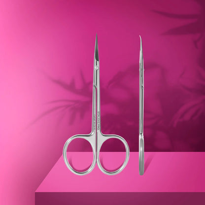 Professional Cuticle Scissors With Hook EXPERT 51 TYPE 3 - Pipa Cosmetics Staleks Pro