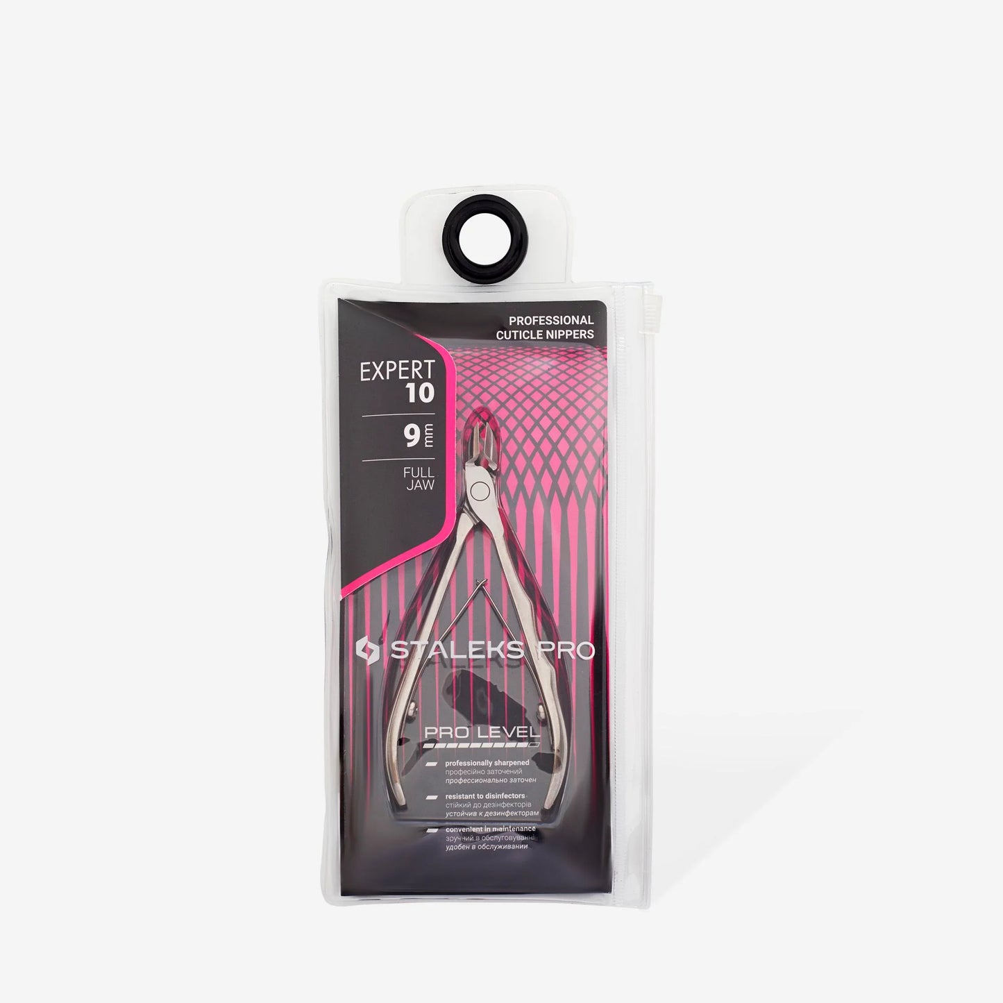 Professional cuticle nippers EXPERT 10 9 mm - Pipa Cosmetics Staleks Pro