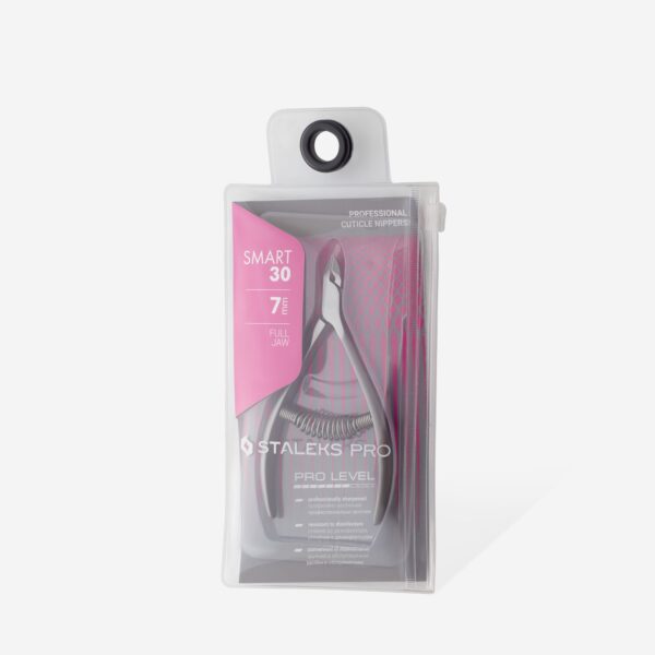 Professional cuticle nippers SMART 30 7 mm - Pipa Cosmetics Staleks Pro