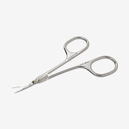 Professional cuticle scissors "Asymmetrical" UNIQ 20 TYPE 4 - Pipa Cosmetics Staleks Pro