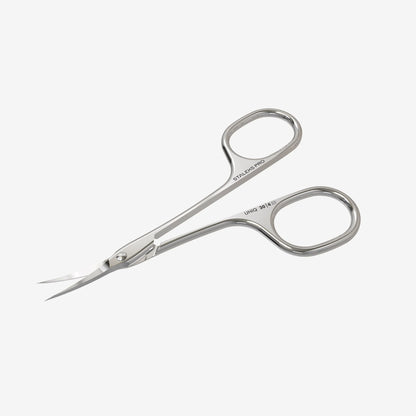 Professional cuticle scissors "Asymmetrical" UNIQ 30 TYPE 4 - Pipa Cosmetics Staleks Pro