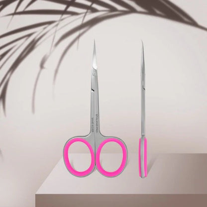Professional cuticle scissors with hook SMART 41 TYPE 3 - Pipa Cosmetics Staleks Pro