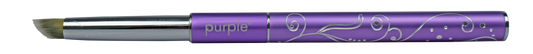 Round Brush for Gradient Effect (metallic handle) - Pipa Cosmetics Purple Professional®