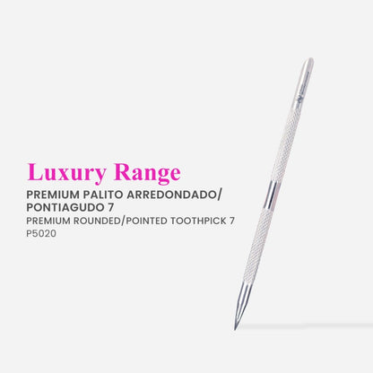 Rounded and Pointed Toothpick (japanese stainless steel) - Pipa Cosmetics Purple Professional®