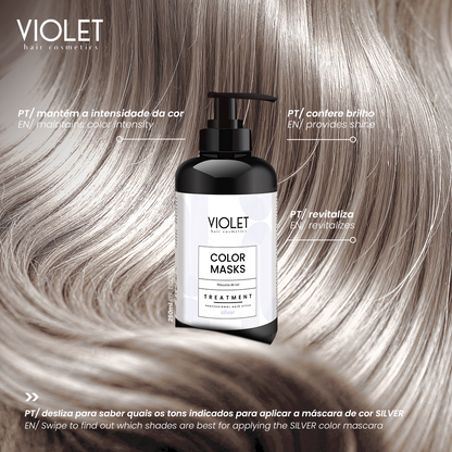 Kleurmaskers - Zilver