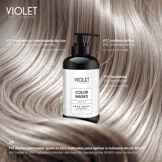 Kleurmaskers - Zilver