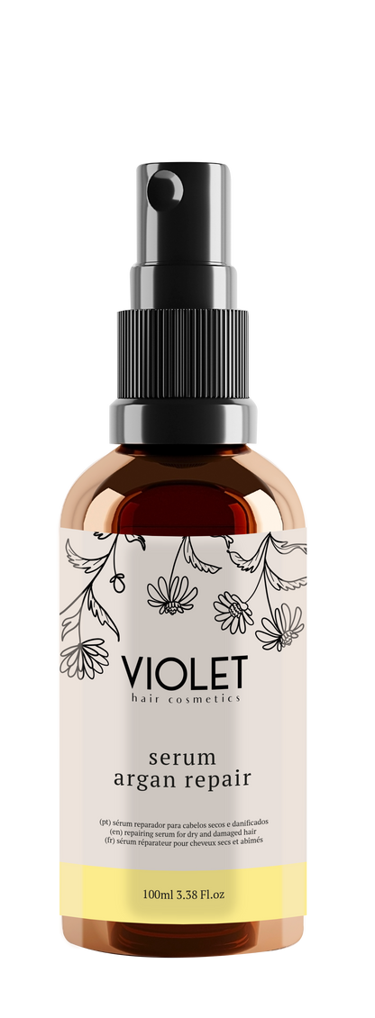 Serum Argan Repair - Pipa Cosmetics Violet Hair Cosmetics®