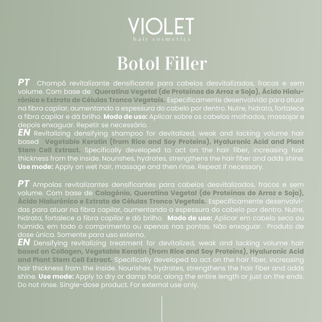 Shampoo Botol Filler - Pipa Cosmetics Violet Hair Cosmetics®