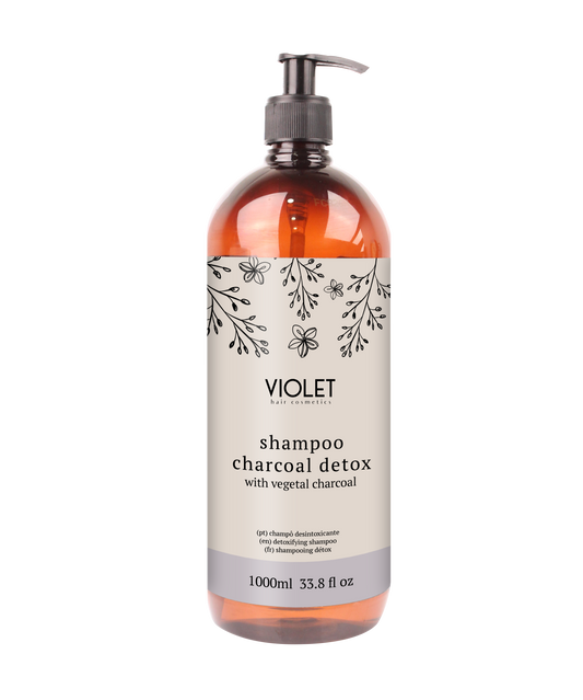 Shampoo Charcoal Detox - Pipa Cosmetics Violet Hair Cosmetics®