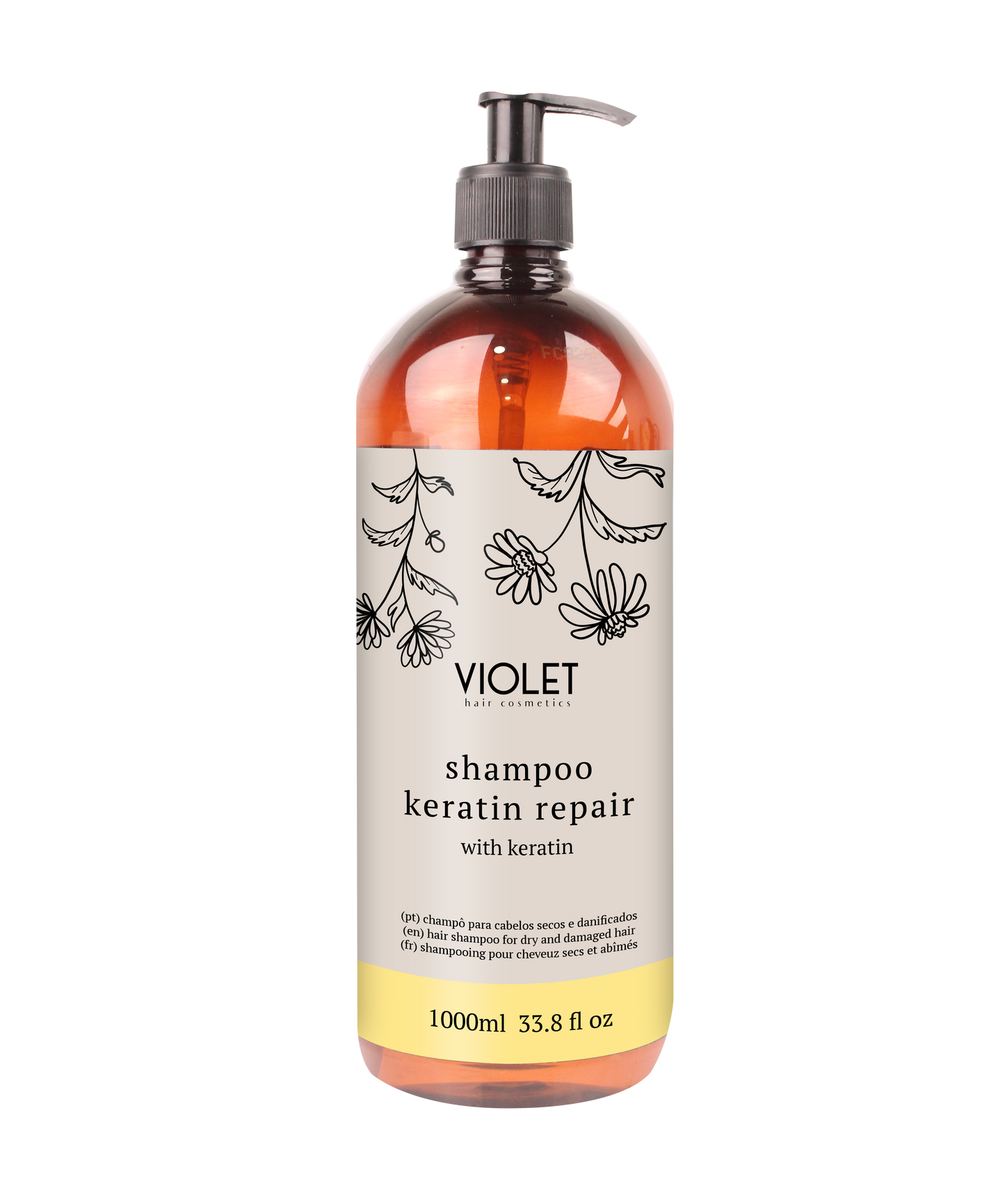 Shampoo Keratin Repair - Pipa Cosmetics Violet Hair Cosmetics®