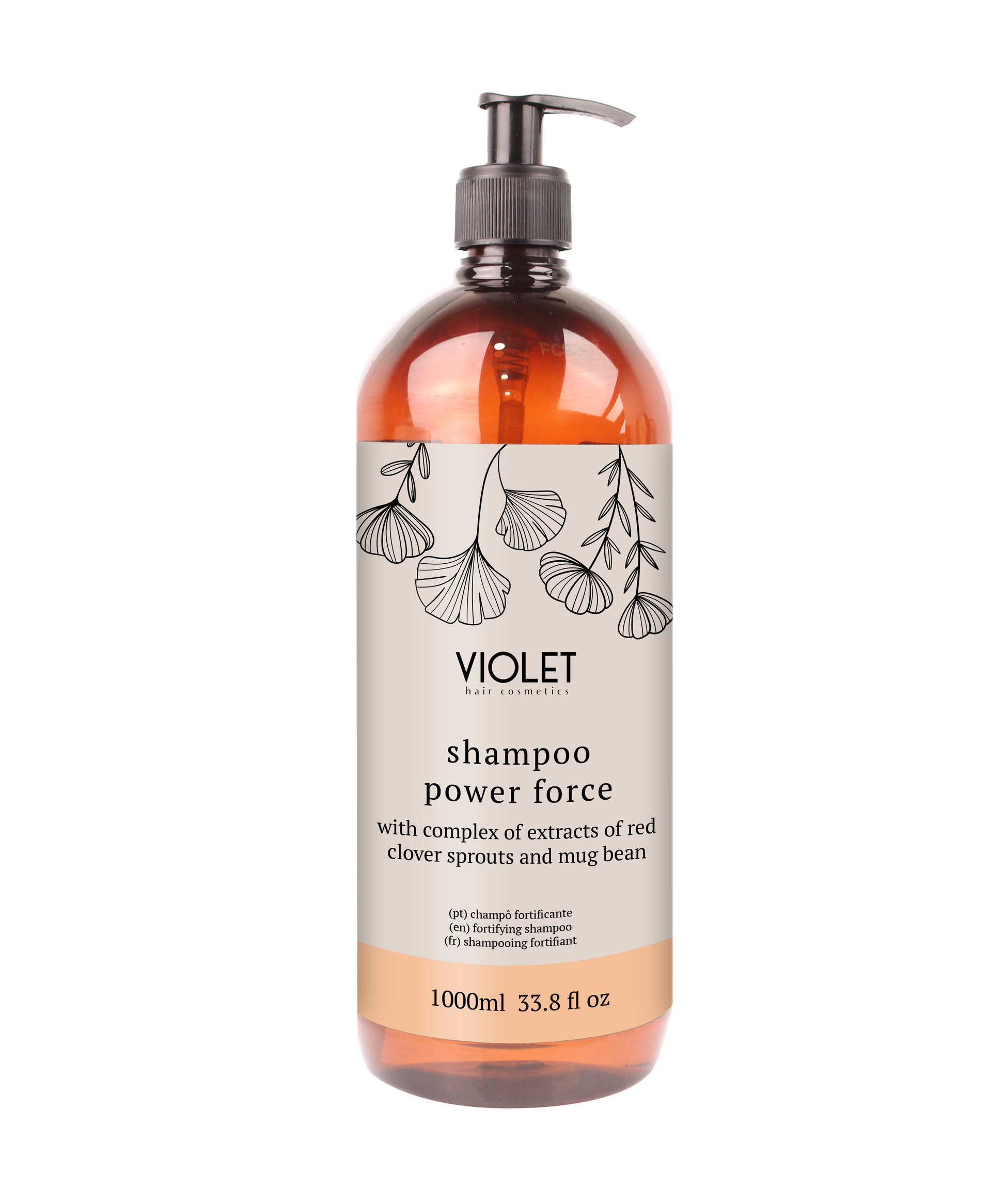 Shampoo Power Force - Pipa Cosmetics Violet Hair Cosmetics®