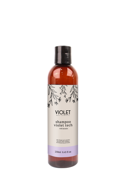 Shampoo Violet Tech 250ml - Pipa Cosmetics Violet Hair Cosmetics® 