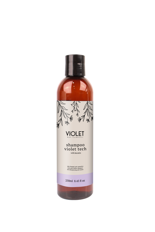 Shampoo Violet Tech 250ml - Pipa Cosmetics Violet Hair Cosmetics®