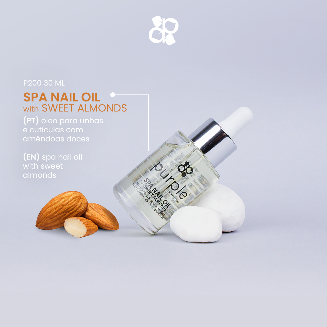 Spa Nail Oil 30ml - Pipa Cosmetics Purple Professional®