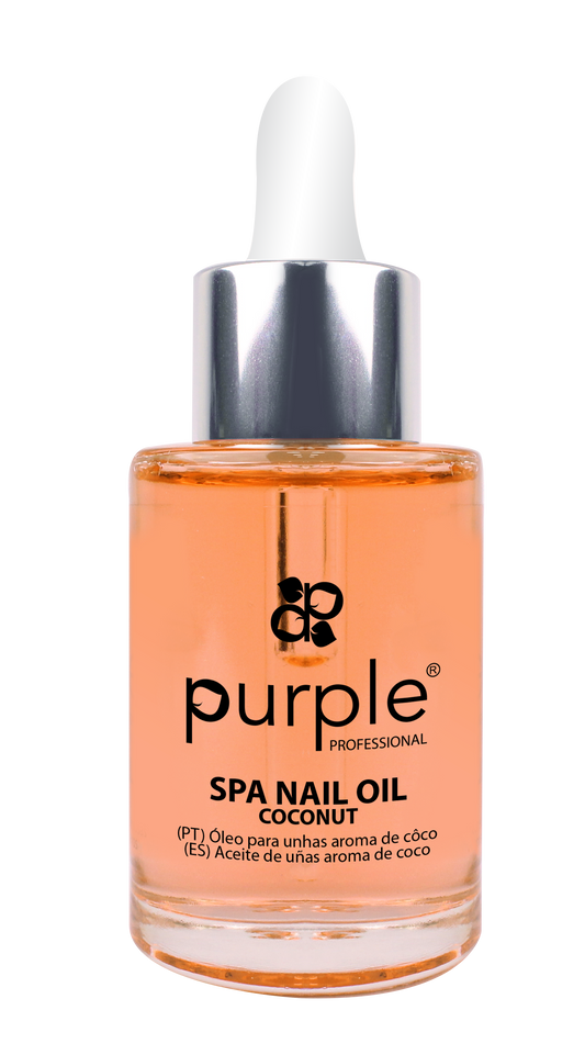 Spa Nail Oil Coconut 30ml - Pipa Cosmetics Purple Professional®