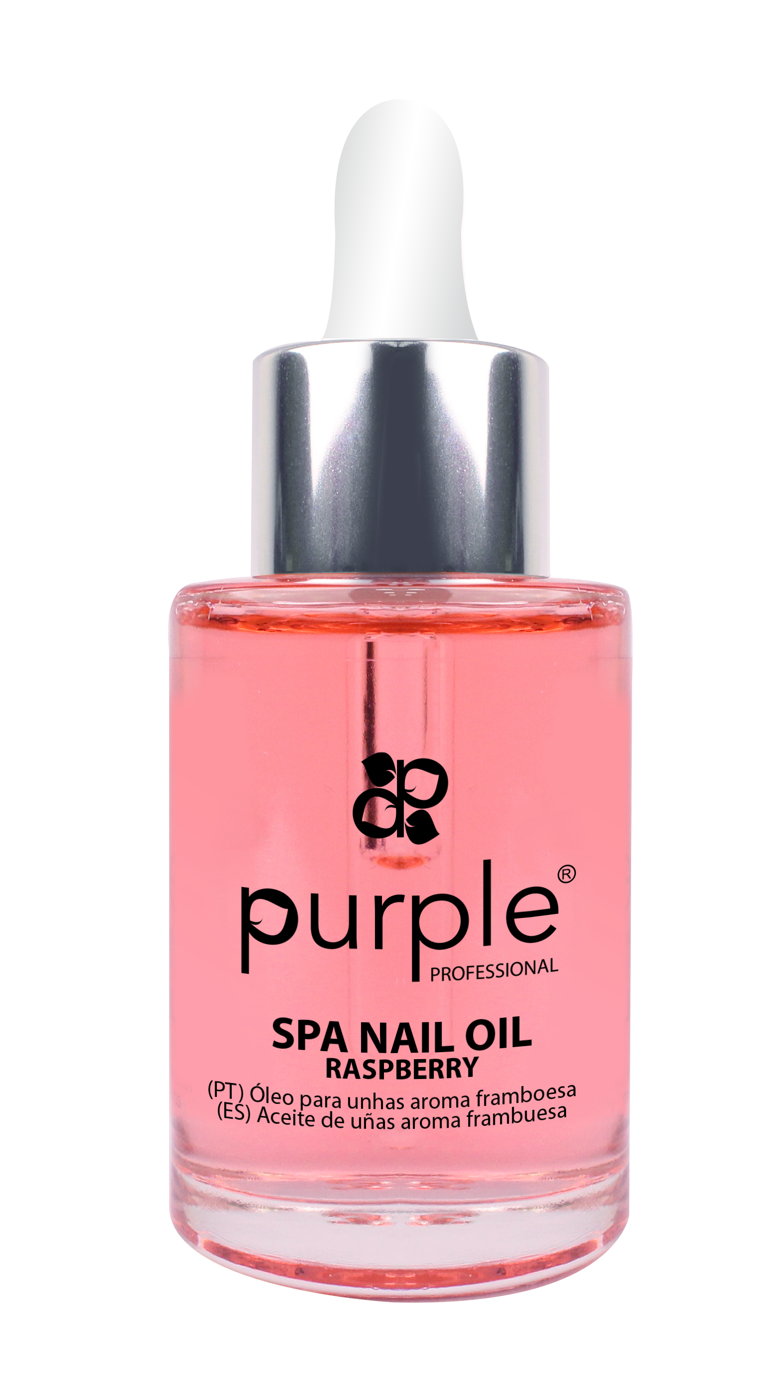 Spa Nail Oil Raspberry 30ml - Pipa Cosmetics Purple Professional®