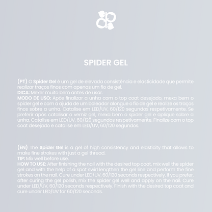 Spider Gel Black - Pipa Cosmetics Purple Professional®