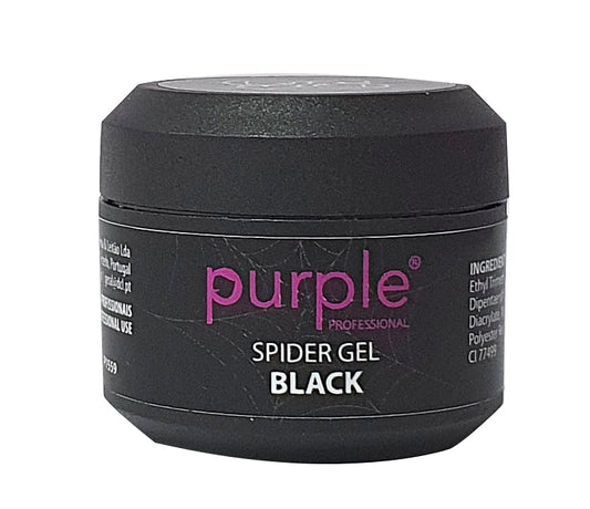 Spider Gel Black - Pipa Cosmetics Purple Professional®