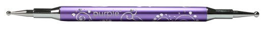 Spot Swirl Duo Dotting #4 (metallic handle) - Pipa Cosmetics Purple Professional®
