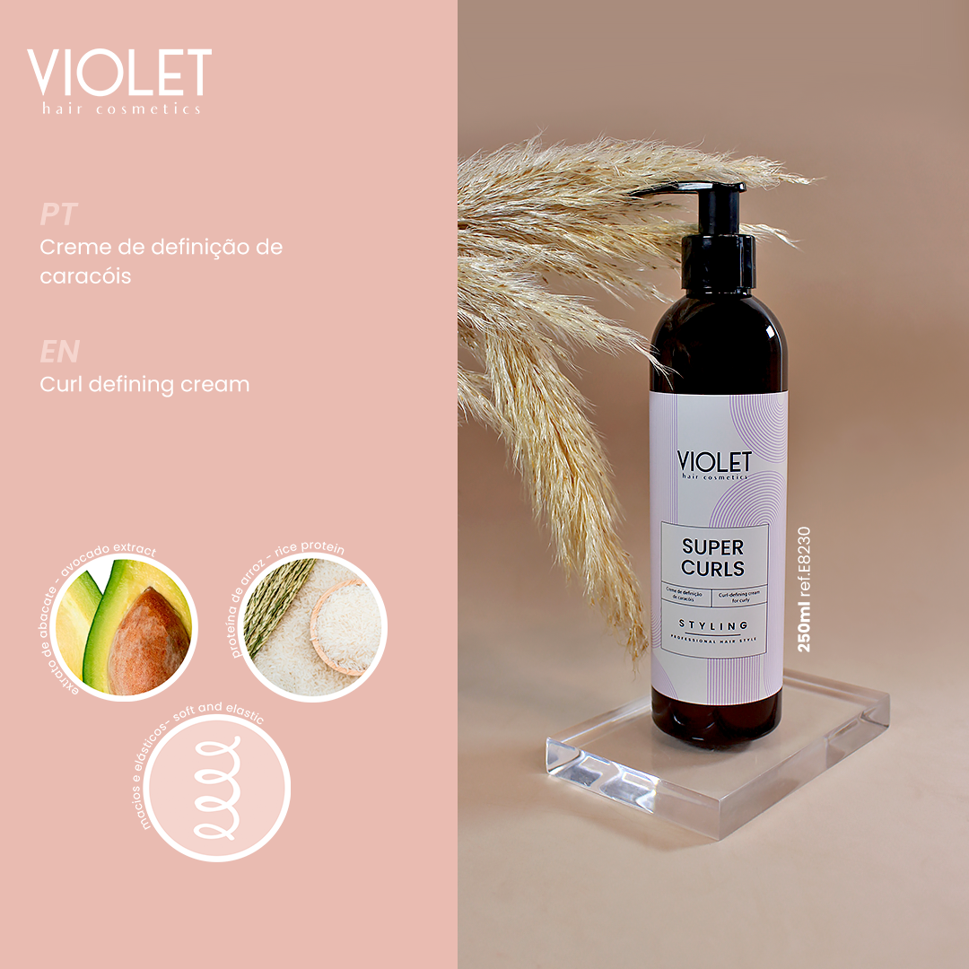 Super Curls - Pipa Cosmetics Violet Hair Cosmetics® 