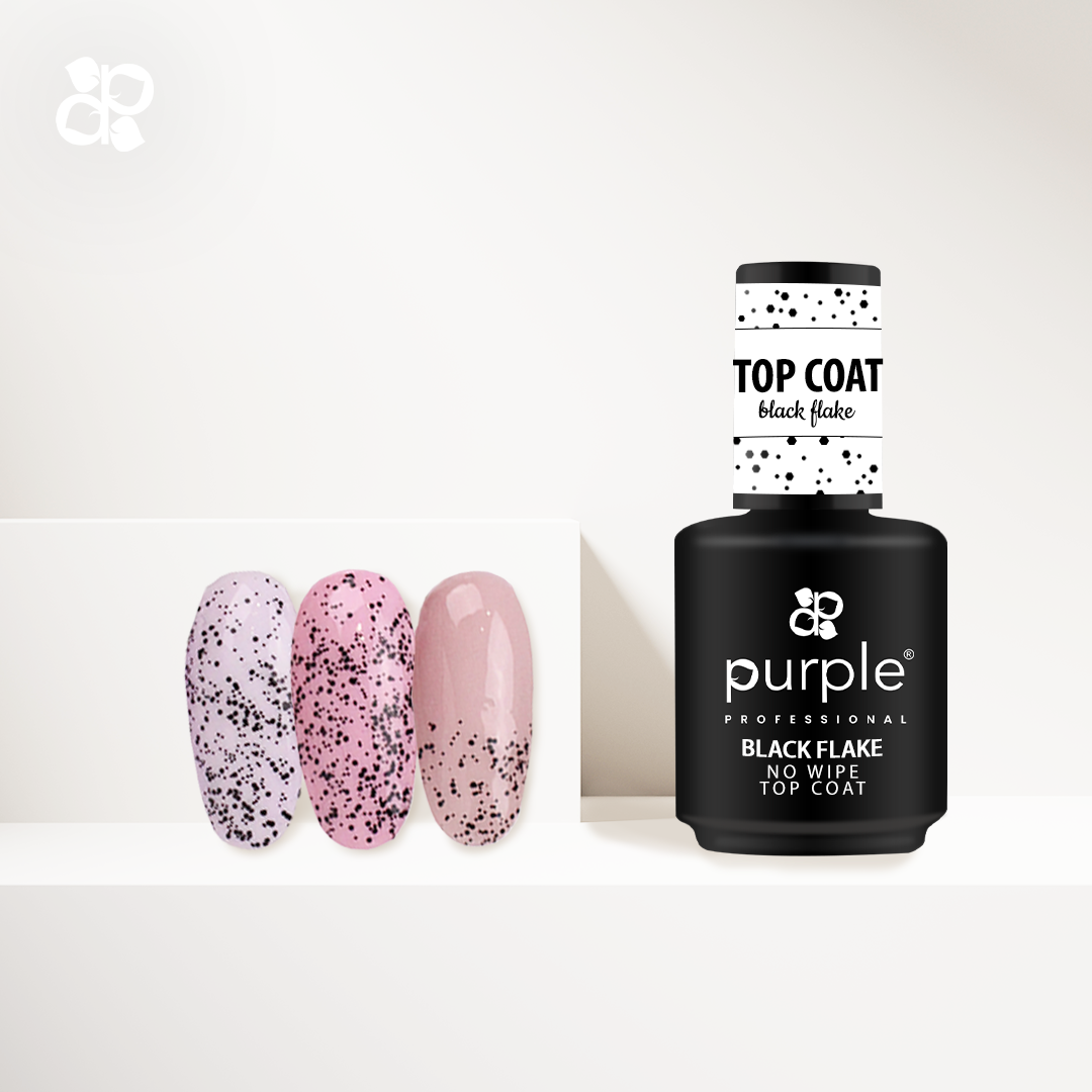 Zwarte vlokken, geen afveegbare toplaag