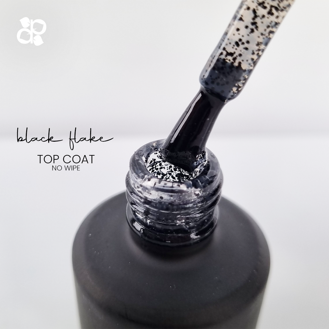 Zwarte vlokken, geen afveegbare toplaag