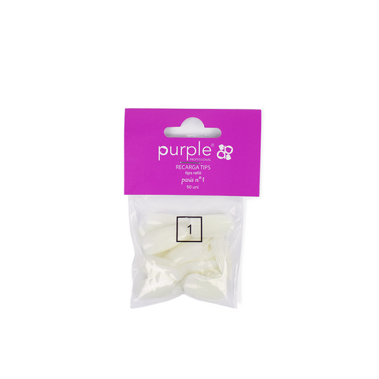 Tips Paris Refills nº1 - Pipa Cosmetics Purple Professional®