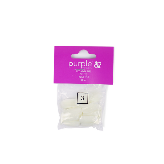 Tips Paris Refills nº3 - Pipa Cosmetics Purple Professional®