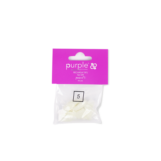 Tips Paris Refills nº5 - Pipa Cosmetics Purple Professional®
