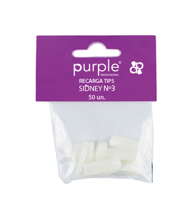 Tips Sidney Refills nº1 - Pipa Cosmetics Purple Professional®