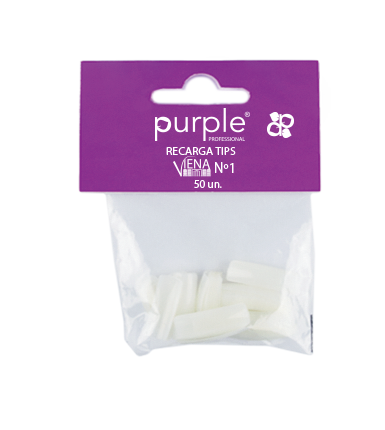 Tips Viena Refills nº1 - Pipa Cosmetics Purple Professional®