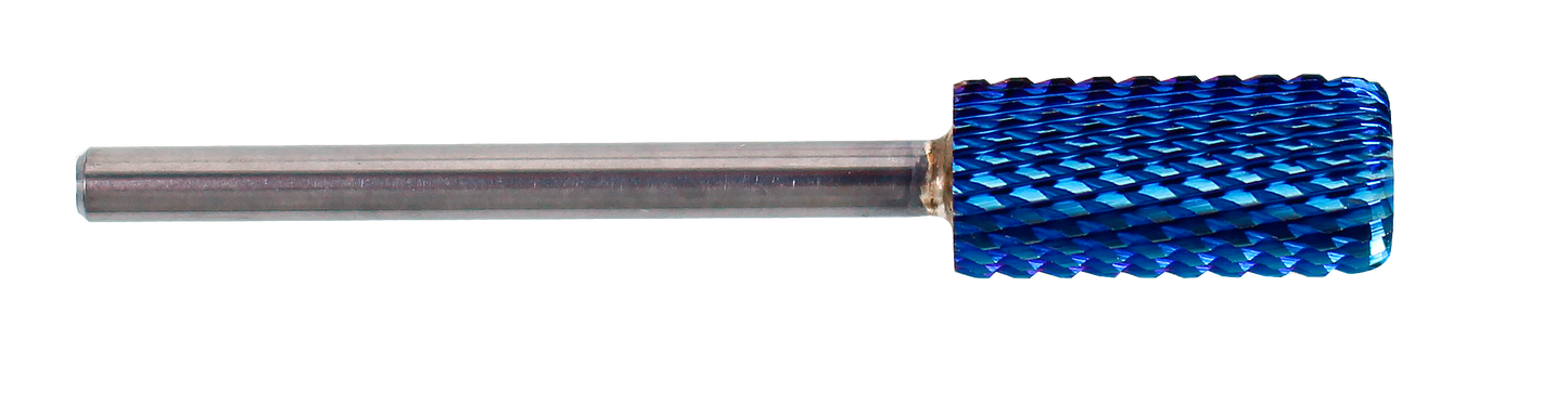 Tungsten Nail Drill - Cylindrical Flat Top 6x12.5mm (medium) - Pipa Cosmetics Purple Professional®