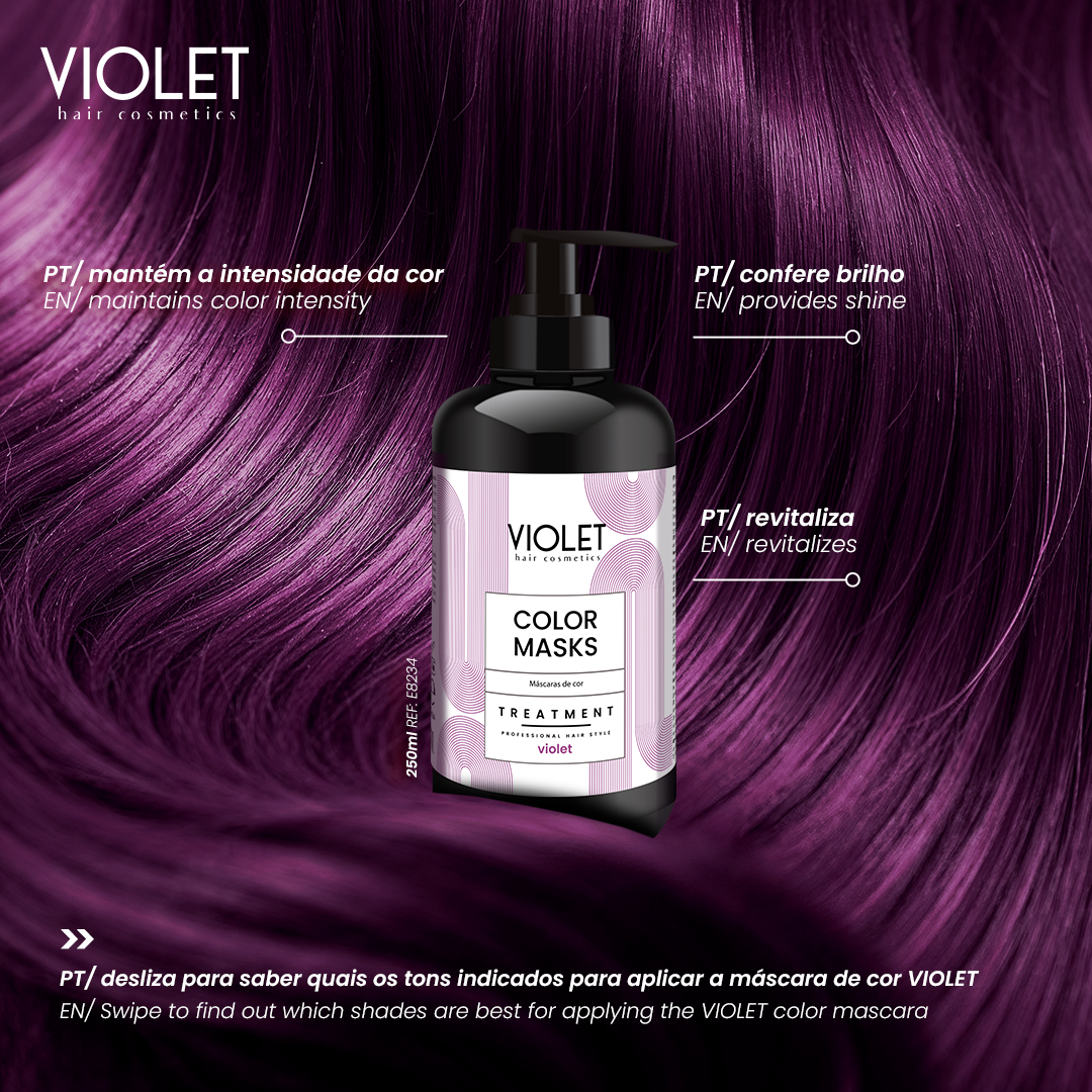 Kleurmaskers – Violet