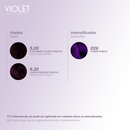 Kleurmaskers – Violet