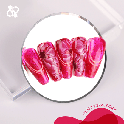 Vitral Gel Polly - Pipa Cosmetics Purple Professional®